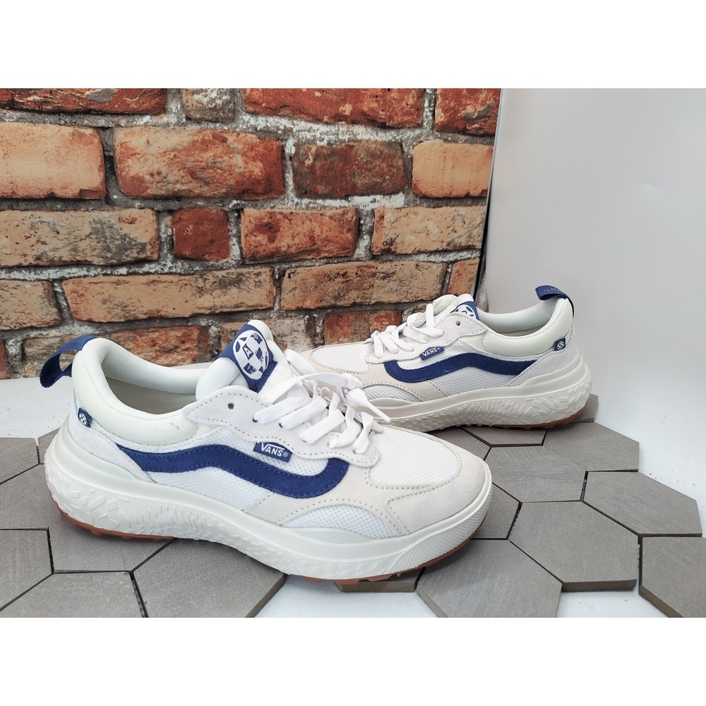 VANS UltraRange Neo VR3 MTE Blanc de Blanc Navy Women Sz 8 Cream Blue Off White